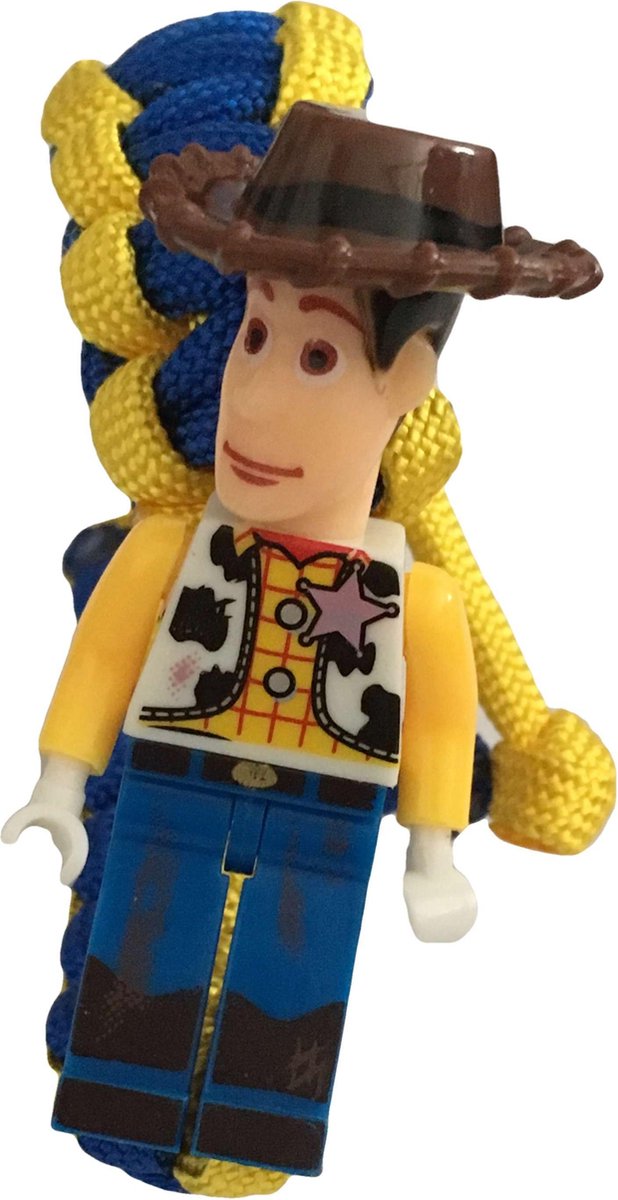 Kinderarmband gevlochten bouwpoppetje