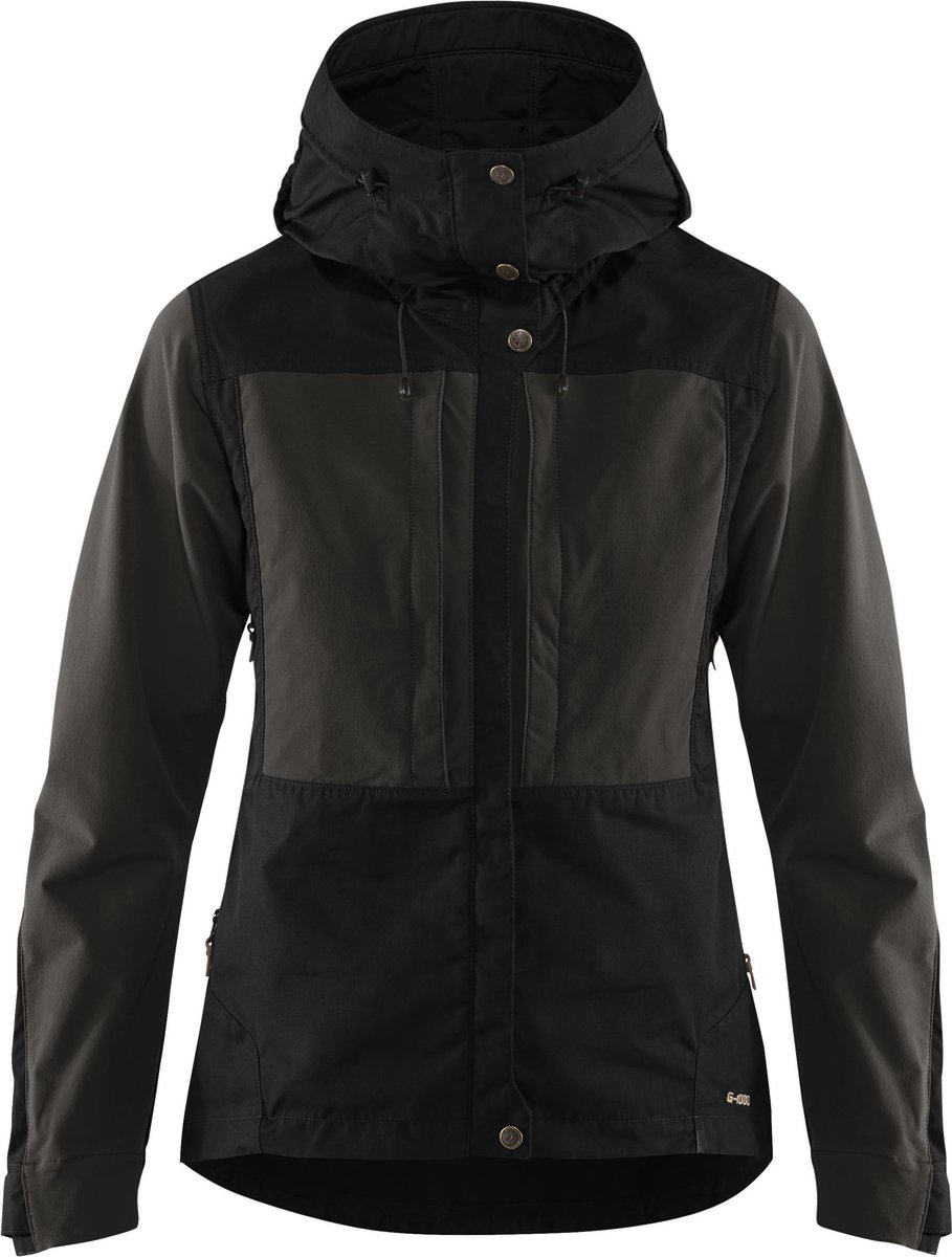 Fjallraven Keb Jacket W Outdoorjas Dames Zwart