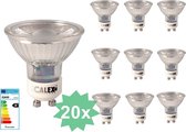 5W GU10 Calex Warm Wit COB LED 240V 350lm 2800K - Dimbaar - 20 Stuks