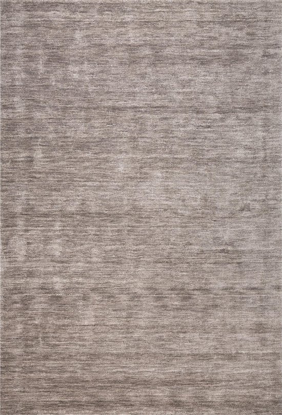 LIGNE PURE Mist Vloerkleed/tapijt - Beige - 140x200