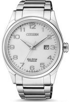 Citizen Super Titanium Horloge - Citizen heren horloge - Zilver - diameter 41 mm - Titanium