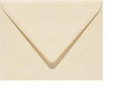 Cards & Crafts 100 Enveloppen C6+ - 125x165mm - Creme / Ivoor - Puntklepsluiting - 100grams - Geschikt voor A6