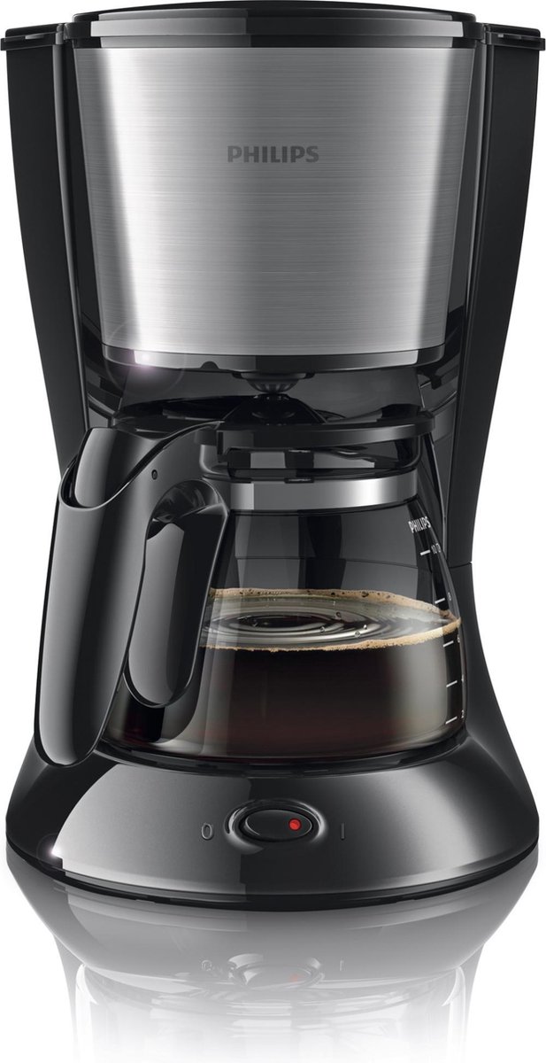 Philips Daily HD7462/20 - Koffiezetapparaat - Zwart/zilver thumbnail 3