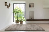 OSTA Lana – Vloerkleed – Tapijt – geweven – wol – eco – duurzaam - modern - berber - Grijs Bruin - 200x250