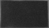 Ikado  Droogloopmat op maat zwart 88cm ecologisch  88 x 260 cm