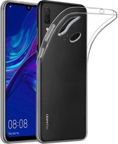 Shop4 - Huawei P Smart Plus Hoesje - Zachte Back Case Transparant