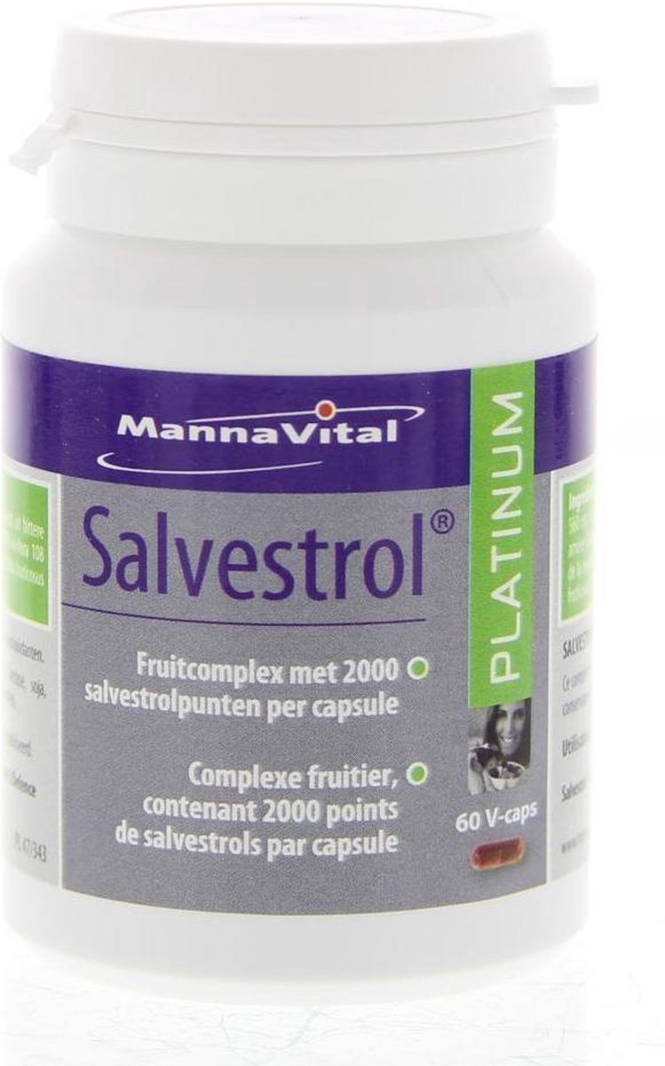 Goedkoopste MannaVital - SALVESTROL PLATINUM 60 Vcaps