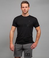 Marrald Phantom Sportshirt Zwart XL - heren fitness crossfiets shirt tanktop performance