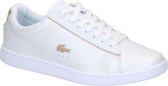 Lacoste Carnaby Evo Witte Sneakers Dames 41
