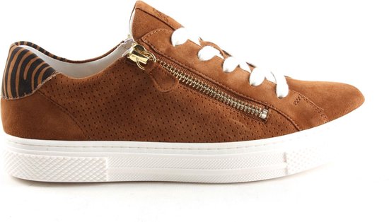 Foto: Dames sneakers hassia 9 301236 2526 bilbao cognac maat 6 