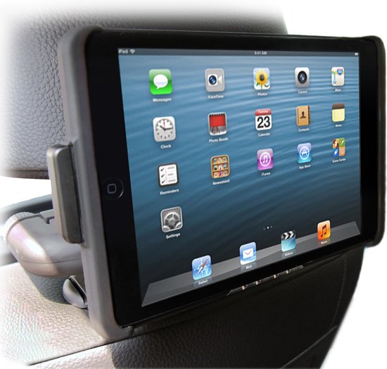 Kleuterschool Samenpersen paling InCarBite iPad mini houder - Auto hoofdsteun - Slimme slide-in systeem |  bol.com