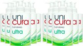 Unicura Vloeibare Zeep Ultra 250 ml Pomp - Voordeelverpakking 12 stuks