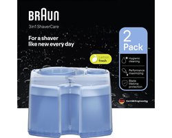 Braun Clean & Renew Reinigingsvloeistof 3-in-1 ShaverCare SmartCare - 2 Stuks