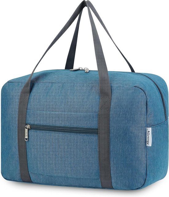 Handbagage, 40 x 20 x 25 cm, handbagage, tas voor vliegtuig, opvouwbare