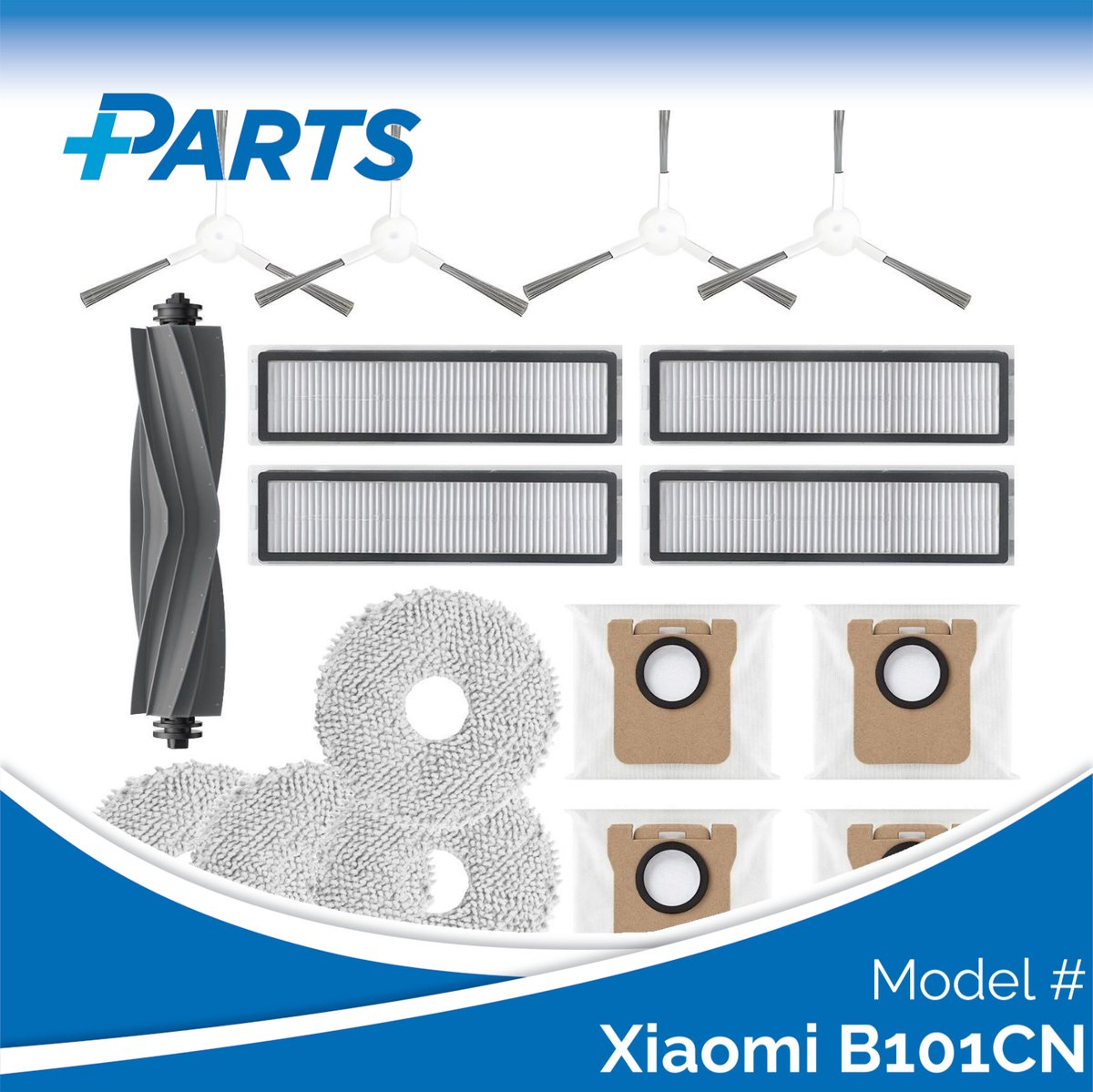 Xiaomi B101CN Onderhoudsset (Plus.Parts® alternatief voor RAK11)