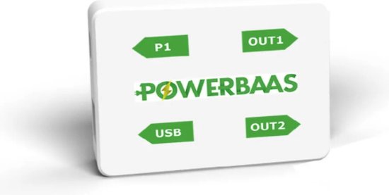 Powerbaas Actieve P1 Splitter - 2 Uitgangen