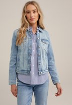 WE Fashion Dames denim jack met comfortstretch