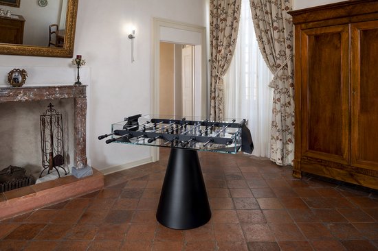 FAS Ghost - glazen voetbaltafel - speeltafel - design - Italiaans - - FAS Pendezza