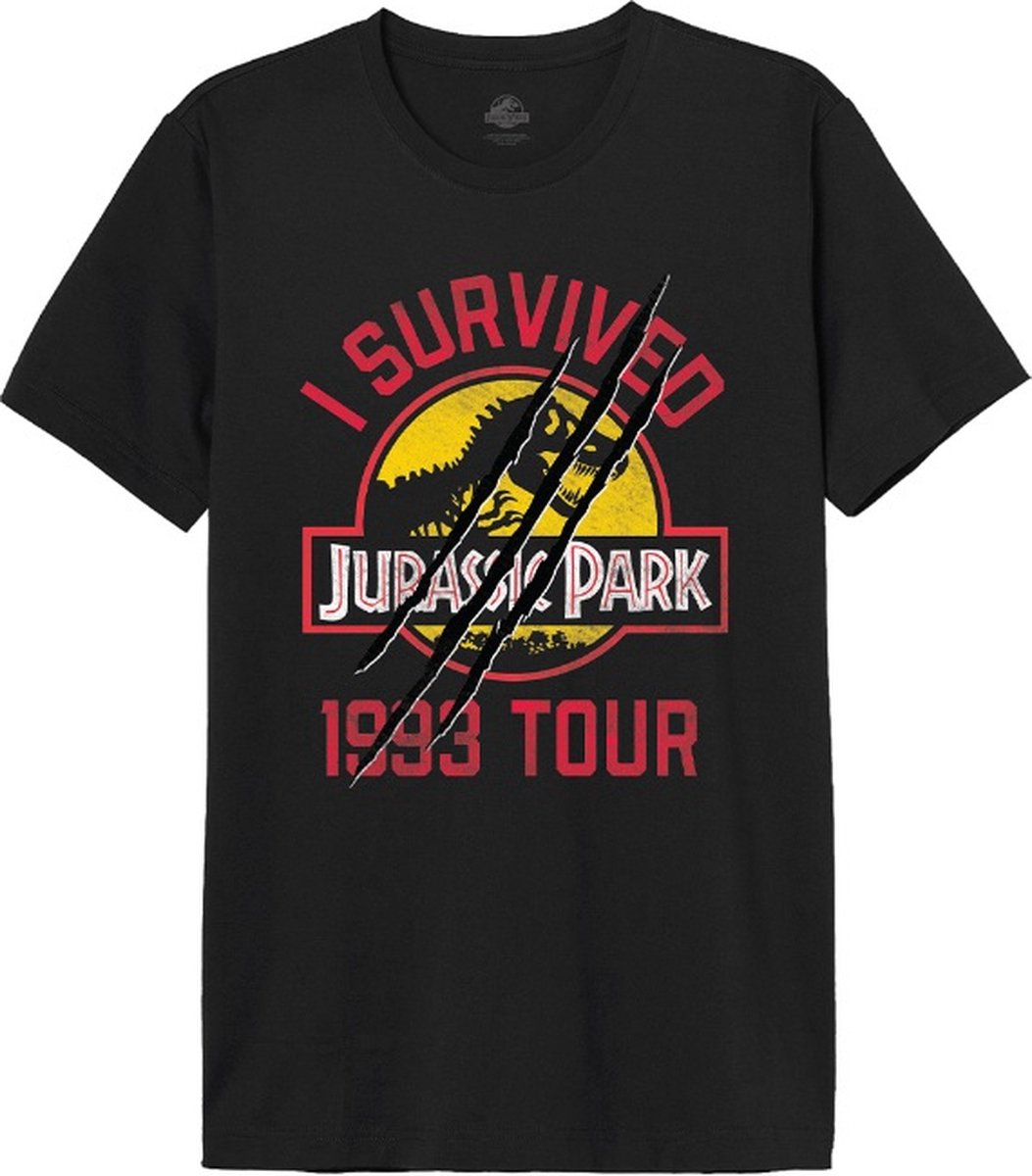 JURASSIC PARK - I SURVIVED 1993 TOUR - T-SHIRT (XL)