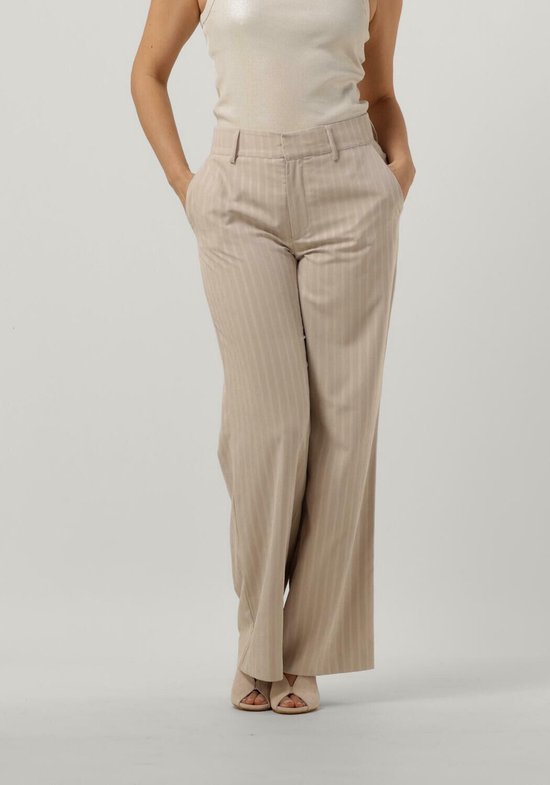 My Essential Wardrobe Higgymw Pant Pantalons & Jumpsuits Femme - Jeans - Tailleur-pantalon - Sable - Taille 34