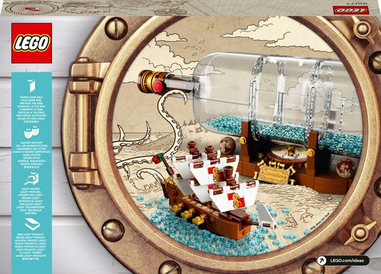 LEGO Ideas Schip in een fles - 92177