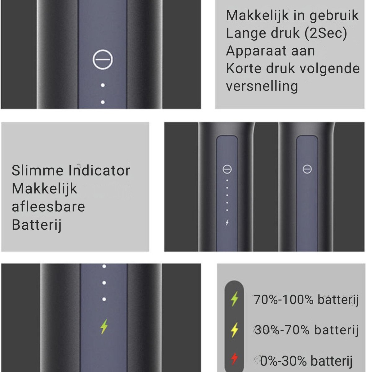 Afbeelding 2 van BOLT® Massage Gun - Professioneel Massage Apparaat - Krachtige Batterij