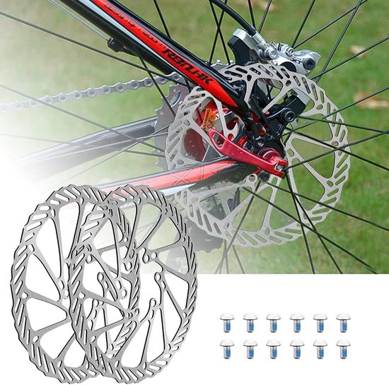 SHUNMIN Remschijven Fiets 2pc Fiets Schijfrem Rotor