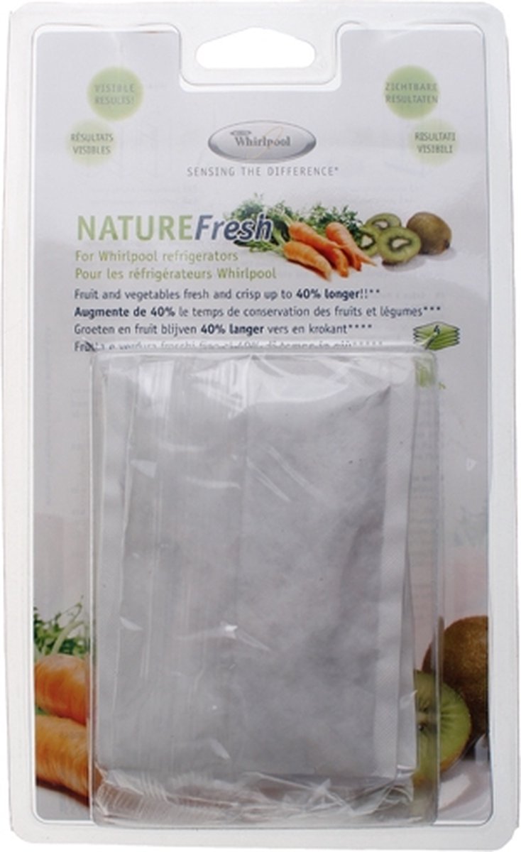 WHIRLPOOL - Nature Fresh: antibacterieel filter voor Whirlpool - 480181700845