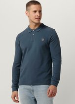 Paul Smith Polo Slim Fit Ls Zebra Polos & T-shirts Homme - Polo - Blauw - Taille XL