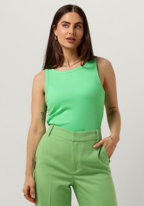 My Essential Wardrobe Katemw Top Tops & T-shirts Dames - Shirt - Groen - Maat XL