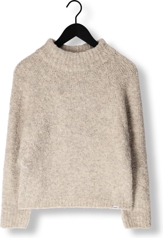 Penn & Ink W23l215 Truien & vesten Dames - Sweater - Hoodie - Vest- Taupe - Maat XL