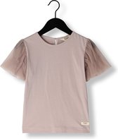 Baje Studio Vivian Tops & T-shirts Meisjes - Shirt - Lila - Maat 98/104