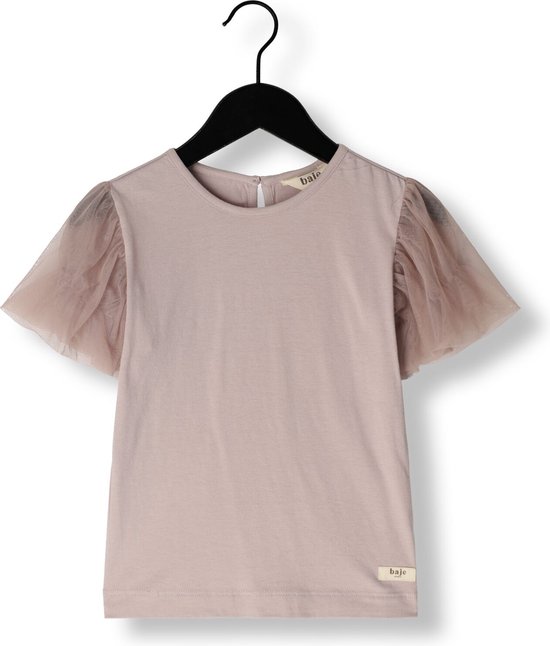 Baje Studio Vivian Tops & T-shirts Meisjes - Shirt - Lila - Maat 98/104