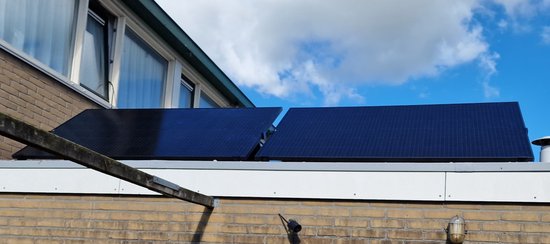 Zonnepanelen met stekker - zonnepanelen plat dak- plug&play paneel - doe het zelf zonnepanelen - plug and Play Solar Kit - Zonnepanelen Compleet Pakket - Thuisbatterij opladen - Solarpad