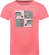 TYGO & vito X402-5402 Meisjes T-shirt - Neon Pink - Maat 122-128