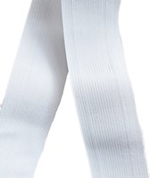 Elastiek Wit 4cm breed taille Band 5 meter plat wit voor broek naaien hobby fournituren bandelastiek accessoire kleding maken