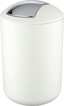 Cosmeticabak Wit L – Cosmeticabak, volledig onbreekbaar Inhoud: 6,5 l, kunststof (TPE), 19,5 x 31 x 19,5 cm, wit