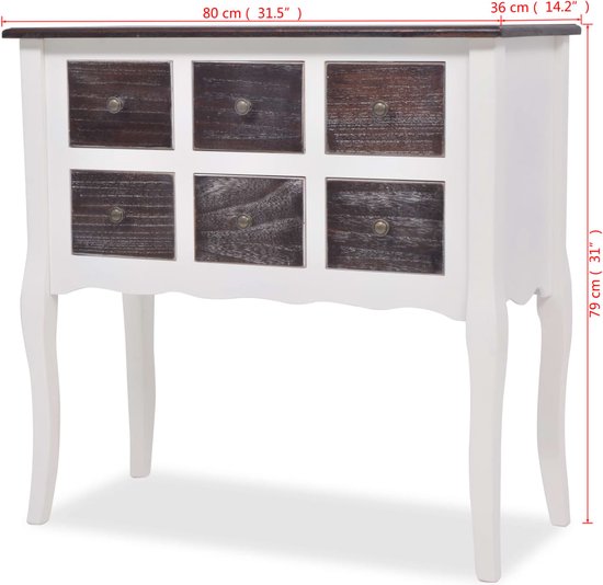 Houten-kaptafel-bureau Houten dressoirs kopen? | Alle outlet online