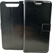 Portemonnee Book Case Hoesje Geschikt voor: Samsung Galaxy A80 - Zwart