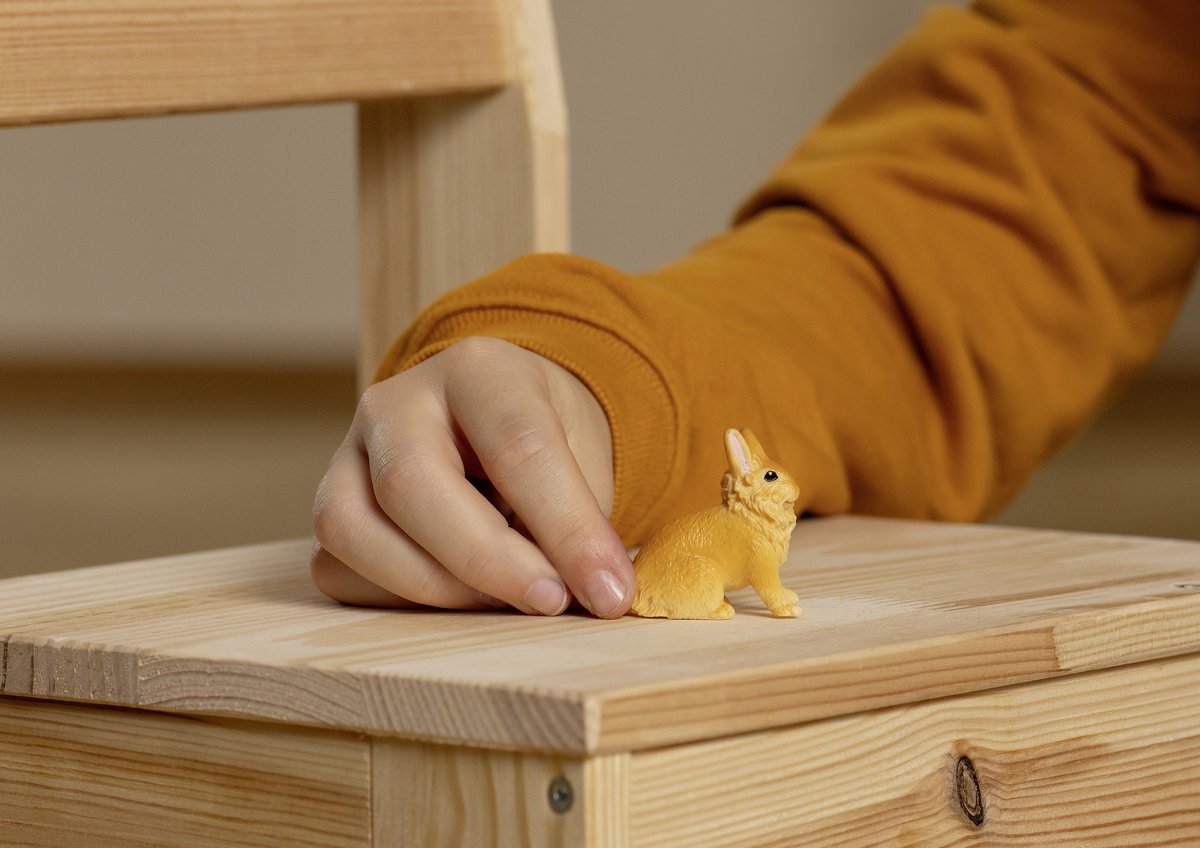 Lapin Tête de Lion Figurine Schleich | Lapin Nain Lapin Tête de Lion Figurine Schleich | Lapin Nain