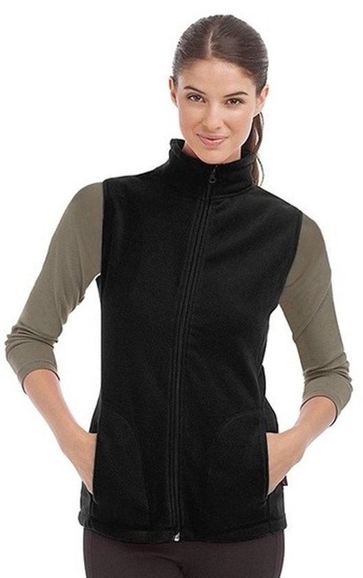 Gilet polaire noir pour femme L (40)