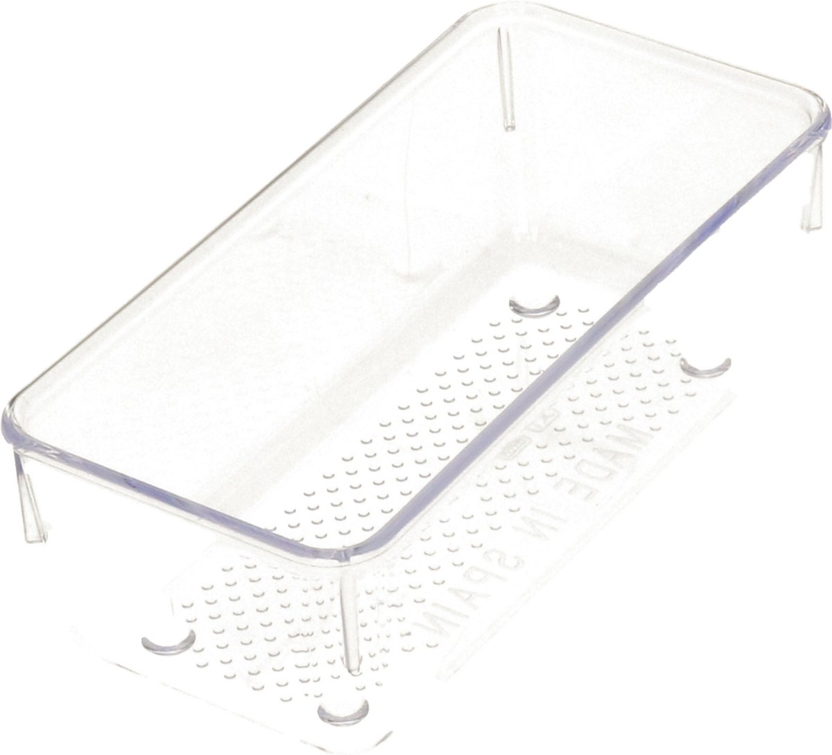 Plasticforte Lade organizer Skuff - transparant - kunststof - 15 x 7,5 x 5 cm - modulair - ladeverdeler