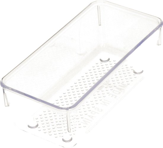 Lade Organizer, set van 26, bureau Organizer, keuken Organizer, Organizer voor lade, make-up Organizer, lade scheider, badkamer Organizer (Transparant, 26