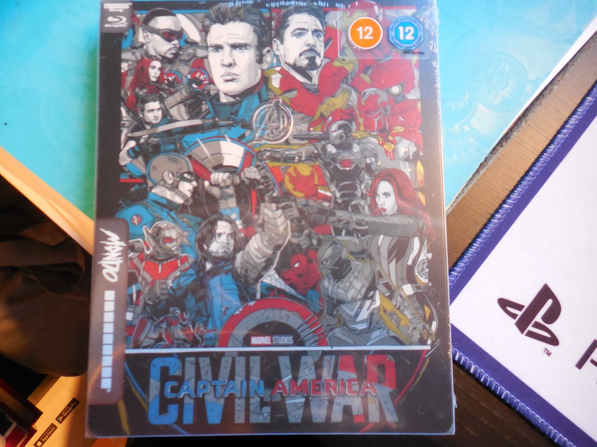 CAPTAIN AMERICA - CIVIL WAR (STEELBOOK) INPORT (4K + BLU-RAY)-