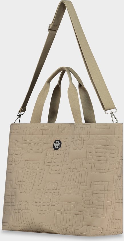 MONOGRAM QUILTED TOTE BAG