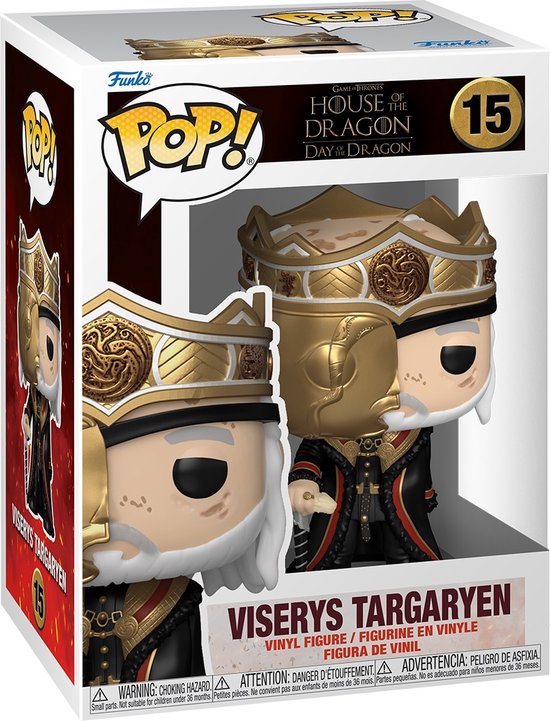 Foto: Pop television house of the dragon masked viserys funko pop 15