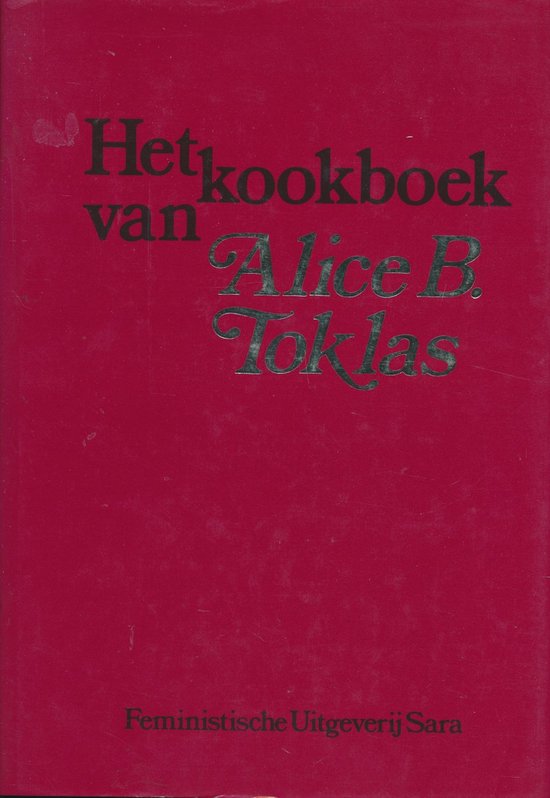 Het kookboek van Alice B. Toklas - cover