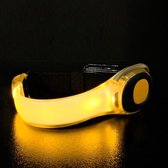 Finnacle - Gele LED Veiligheidsarmband | Safety Band | Sportarmband | Hardloopband