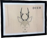 DW4Trading Baby & Kinder speelkleed XL Deer - Hert - 150x200cm - Met bijpassende draagtas - Geschikt voor 0-5 jaar