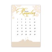 RK001 - Ramadan Aftel Kalender - Eid Mubarak - Ramadan Kareem - Suikerfeest - Ramadan kalender - Aftel Kalender